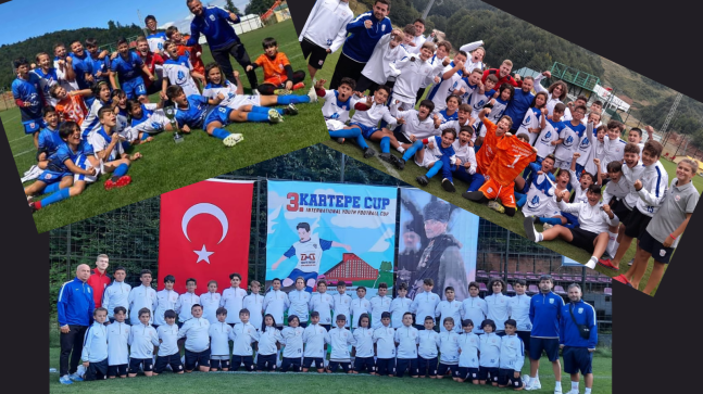 Şampiyonlar ‘İzmir Marşı’ ile karşılandı! UBSK’dan iki kupa!