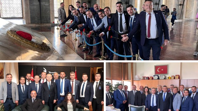 Urla Esnaf Odası Başkanı Aydınhan ve ekibinden Ankara Çıkarması! Ata’ya ve Kılıçdaroğlu’na Ziyaret…