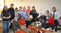 Urla’da üretici kadınlardan deprem bölgesine sıcak yardım eli