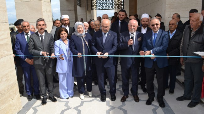 Emine-İsmail Mümin Camii, Vali Köşger’in katılımıyla açıldı
